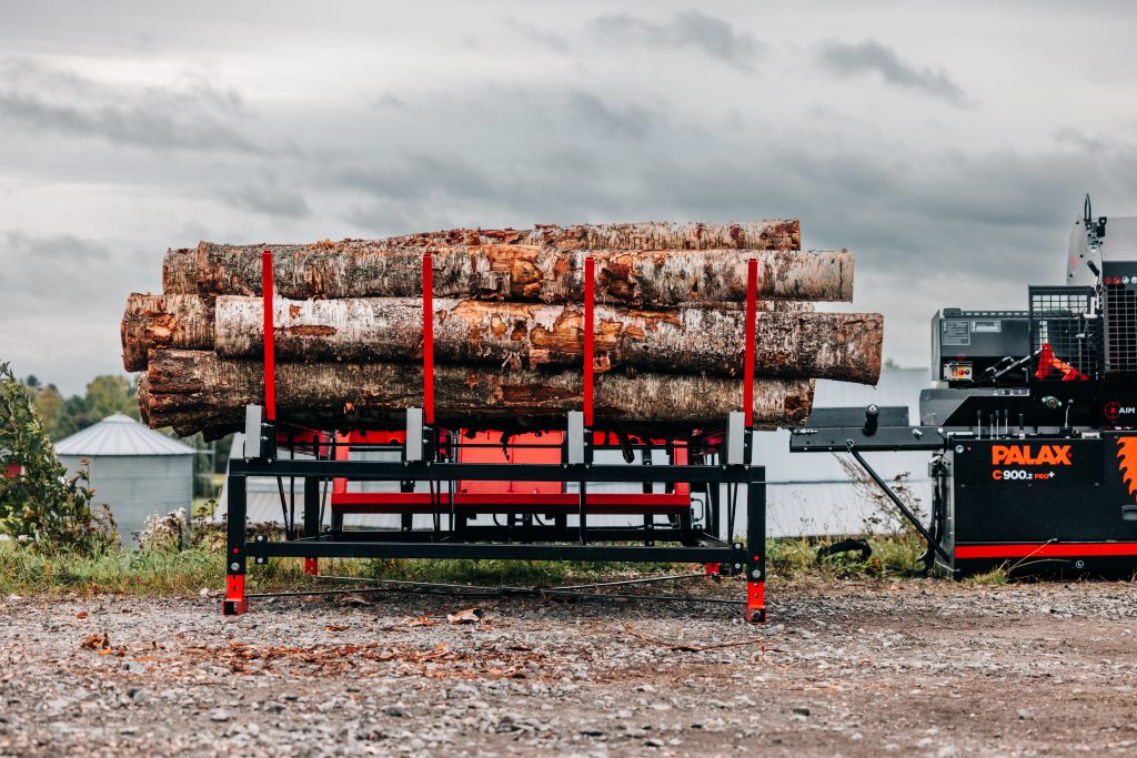 Palax Firewood Processor - Palax Mega Deck